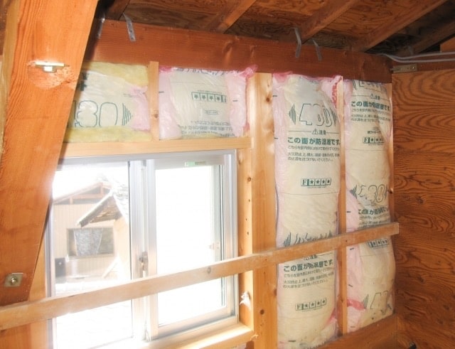 グラスウール施工例