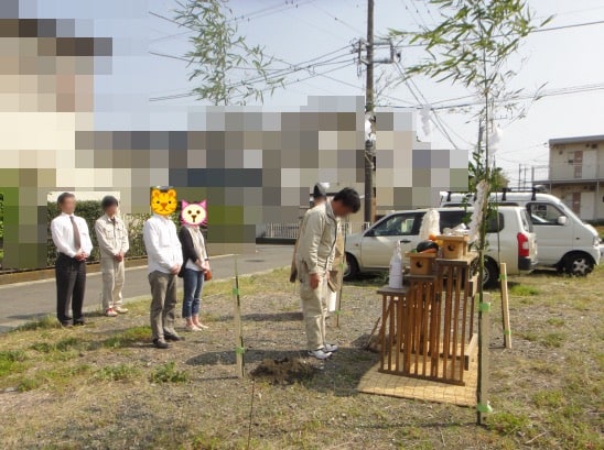 地鎮祭　鈴木さん