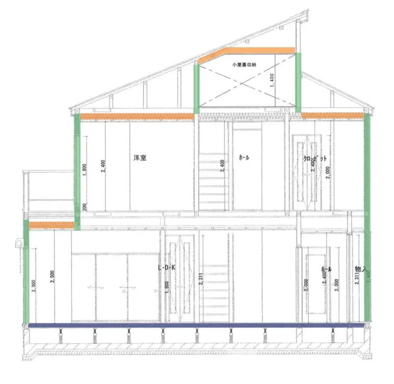 矩計図_建物_断熱1