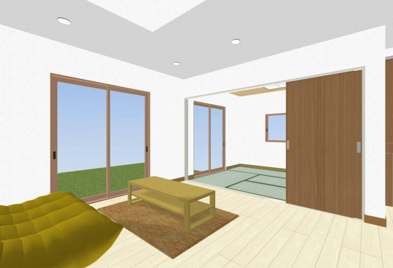 042_4枚引戸_03_右寄せ