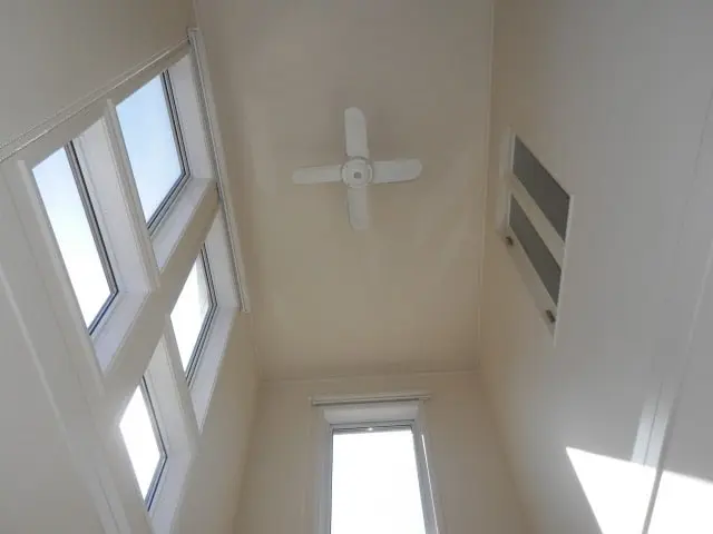 吹き抜けの室内窓イメージ