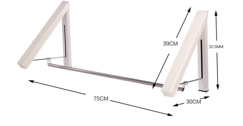 格納ストアハンガーラック寸法