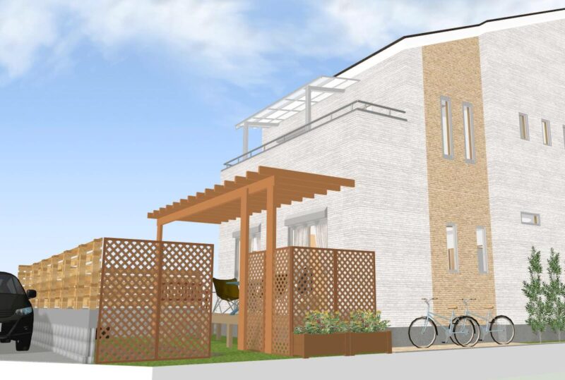 04_一階テラス屋根妄想