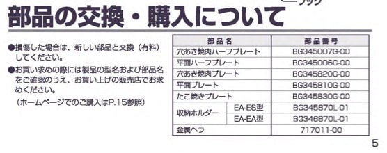 EA-ES65_交換部品