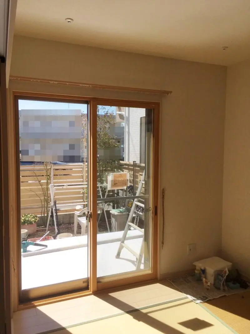 0126_1F南西和室_南側掃き出し窓_和室掃き出し_施工後