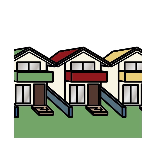 細かく分譲する建売