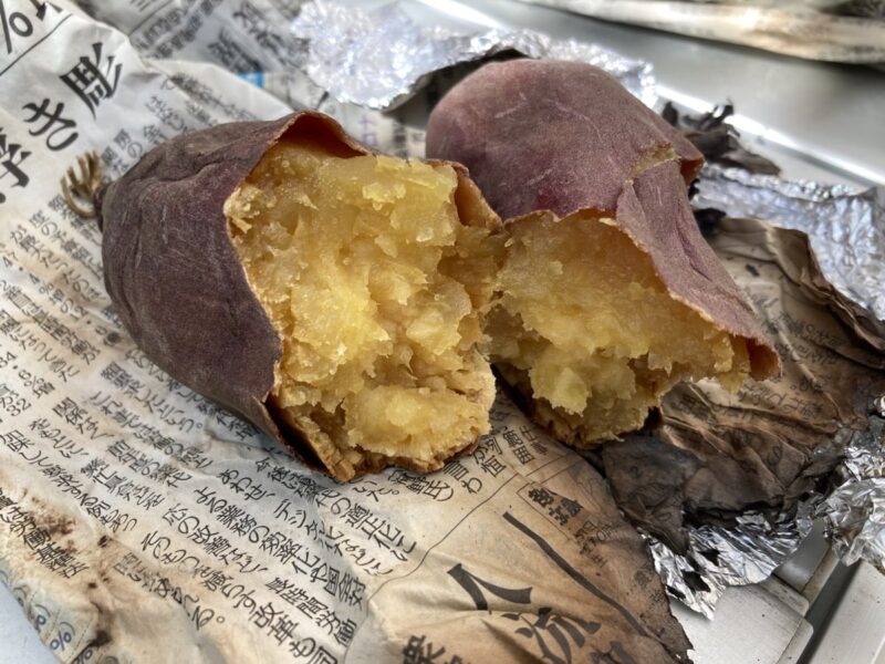 焼き立て焼き芋